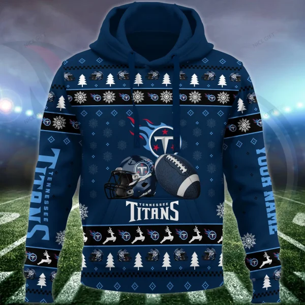 Tennessee Titans Christmas Spirit Hoodie AMCHD000134 - Image 2
