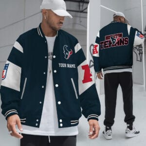Houston Texans National Football Conference Unisex Varsity Jacket Limited Edition AMCVJK0000119