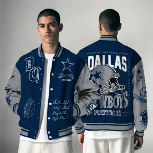 Dallas Cowboys National Football Conference Unisex Varsity Jacket Limited Edition AZTAVJK0000134