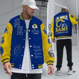 Los Angeles Rams National Football Conference Unisex Varsity Jacket Limited Edition AZTAVJK0000137