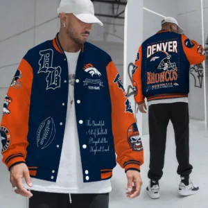 Denver Broncos National Football Conference Unisex Varsity Jacket Limited Edition AZTAVJK0000150