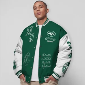 New York Jets National Football Conference Unisex Varsity Jacket Limited Edition AZTAVJK0000159