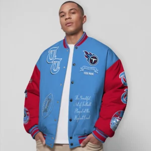 Tennessee Titans National Football Conference Unisex Varsity Jacket Limited Edition AZTAVJK0000161