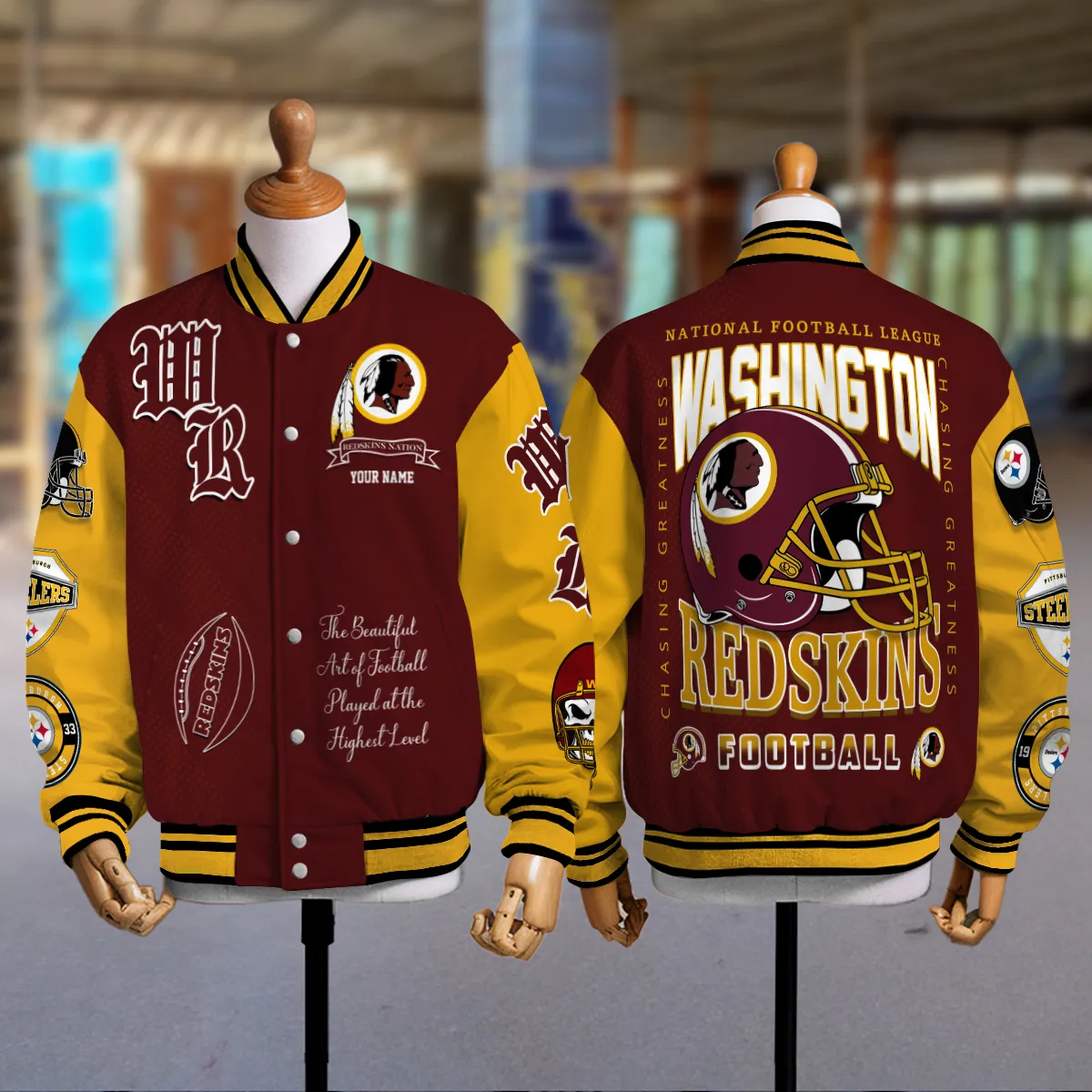 Washington Redskins National Football Conference Unisex Varsity Jacket Limited Edition AZTAVJK0000162 - Image 2