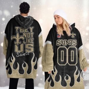New Orleans Saints Blanket Hoodie AMCBH000028