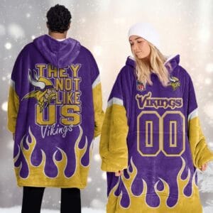 Minnesota Vikings Blanket Hoodie AMCBH000030