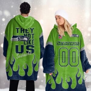Seattle Seahawks Blanket Hoodie AMCBH000019