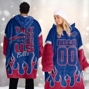 Buffalo Bills Blanket Hoodie AMCBH000018