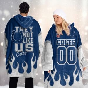 Indianapolis Colts Blanket Hoodie AMCBH000011