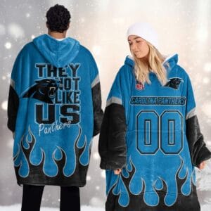 Carolina Panthers Blanket Hoodie AMCBH000022