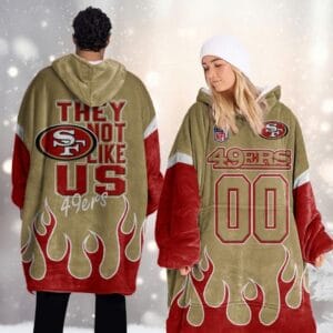 San Francisco 49ers Blanket Hoodie AMCBH000014