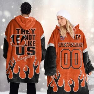 Cincinnati Bengals Blanket Hoodie AMCBH000003
