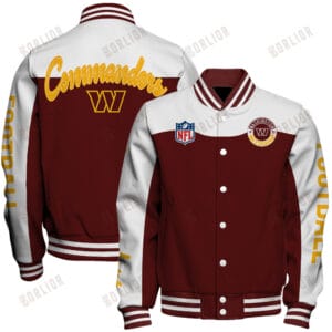 Washington Commanders  Unisex Athletic Legacy Varsity Jacket AMCVJK0000194