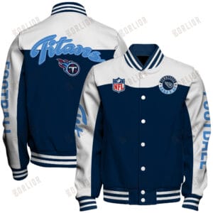 Tennessee Titans  Unisex Athletic Legacy Varsity Jacket AMCVJK0000195