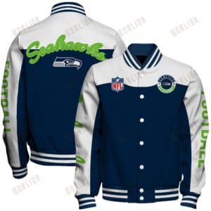Seattle Seahawks  Unisex Athletic Legacy Varsity Jacket AMCVJK0000197