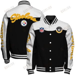 Pittsburgh Steelers  Unisex Athletic Legacy Varsity Jacket AMCVJK0000199