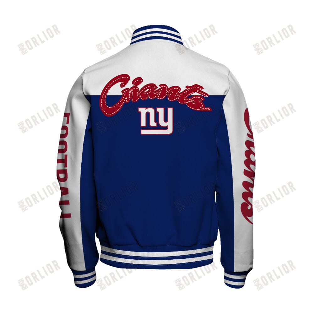New York Giants Unisex Athletic Legacy Varsity Jacket AMCVJK0000202 - Image 3
