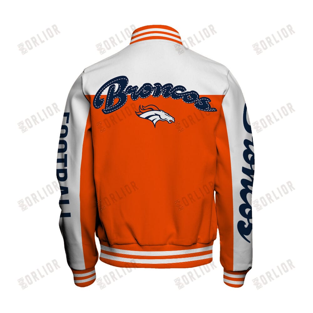 Denver Broncos Unisex Athletic Legacy Varsity Jacket AMCVJK0000216 - Image 3