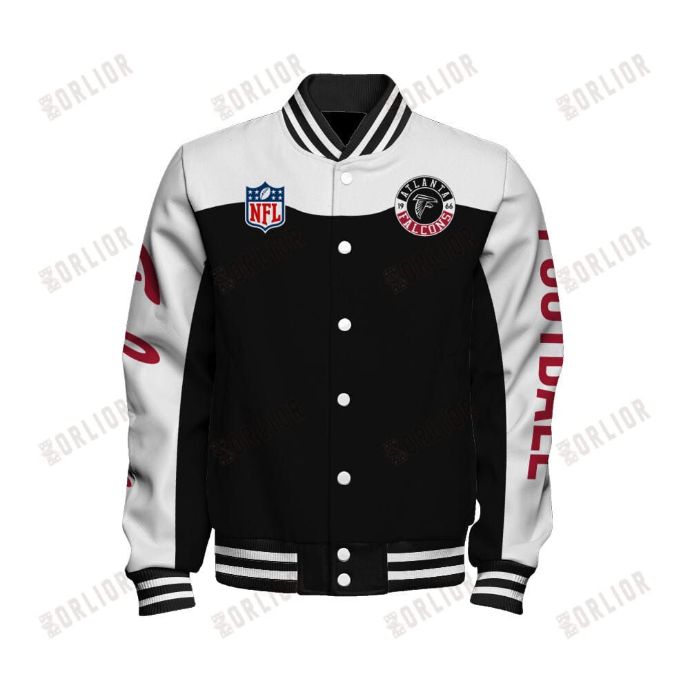 Atlanta Falcons Unisex Athletic Legacy Varsity Jacket AMCVJK0000224 - Image 2