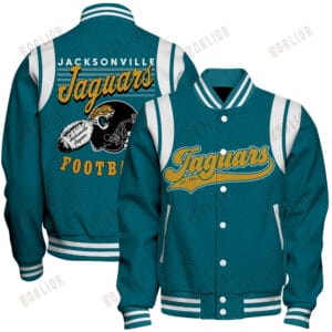 Jacksonville Jaguars Unisex Athletic Legacy Varsity Jacket AMCVJK0000248