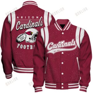 Arizona Cardinals Unisex Athletic Legacy Varsity Jacket AMCVJK0000230