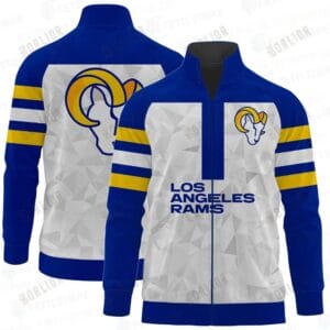 Los Angeles Rams Premium All-Over Print Stand Collar Jacket AMCSCJK000038