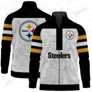 Pittsburgh Steelers Premium All-Over Print Stand Collar Jacket AMCSCJK000040