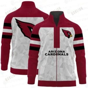 Arizona Cardinals Premium All-Over Print Stand Collar Jacket AMCSCJK000044