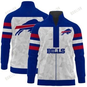 Buffalo Bills Premium All-Over Print Stand Collar Jacket AMCSCJK000045