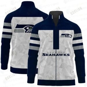 Seattle Seahawks Premium All-Over Print Stand Collar Jacket AMCSCJK000051