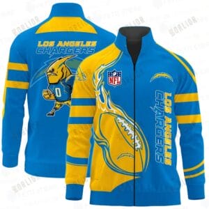Los Angeles Rams Premium All-Over Print Stand Collar Jacket AMCSCJK000066