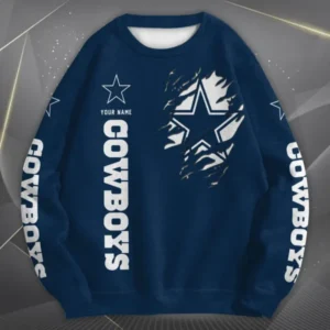 Dallas Cowboys Personalized Oversize Unisex Sweatshirt AMCWSS00031