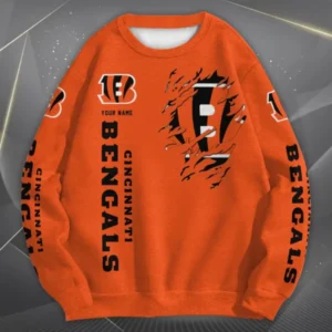 Cincinnati Bengals Personalized Oversize Unisex Sweatshirt AMCWSS00040