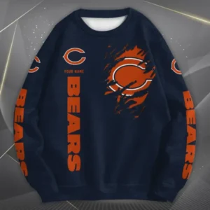 Chicago Bears Personalized Oversize Unisex Sweatshirt AMCWSS00026