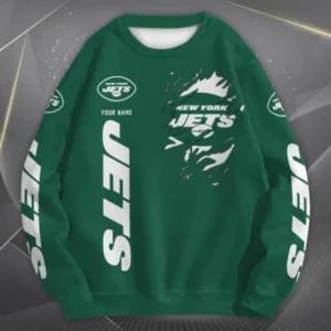 New York Jets Personalized Oversize Unisex Sweatshirt AMCWSS00027