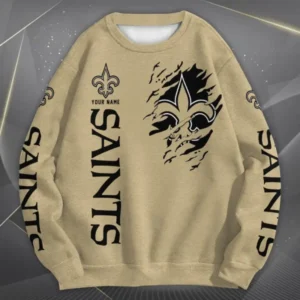 New Orleans Saints Personalized Oversize Unisex Sweatshirt AMCWSS00041