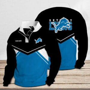 Detroit Lions Casual Stand Collar Sweatshirt New Collection AMCDBH00405