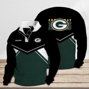 Green Bay Packers Casual Stand Collar Sweatshirt New Collection AMCDBH00406