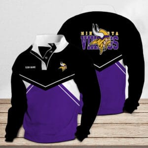 Minnesota Vikings Casual Stand Collar Sweatshirt New Collection AMCDBH00408