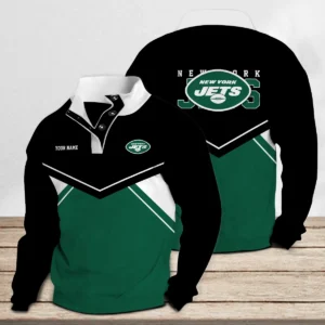New York Jets Casual Stand Collar Sweatshirt New Collection AMCDBH00429
