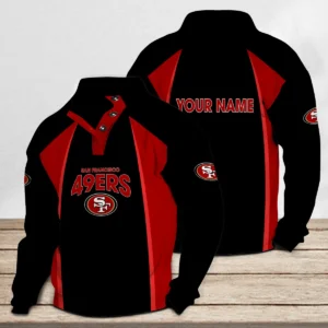 San Francisco 49ers Casual Stand Collar Sweatshirt Limited Edition AMCDBH00380