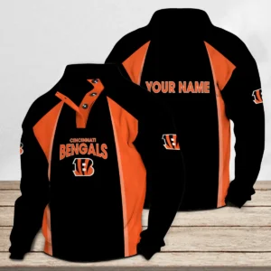 Cincinnati Bengals Casual Stand Collar Sweatshirt Limited Edition AMCDBH00386