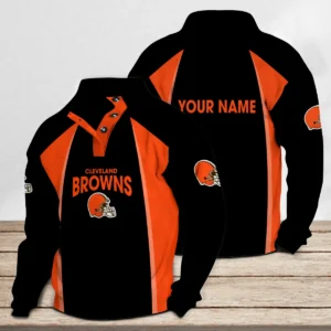 Cleveland Browns Casual Stand Collar Sweatshirt Limited Edition AMCDBH00387