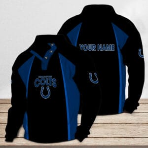 Indianapolis Colts Casual Stand Collar Sweatshirt Limited Edition AMCDBH00390