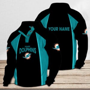 Miami Dolphins Casual Stand Collar Sweatshirt Limited Edition AMCDBH00395