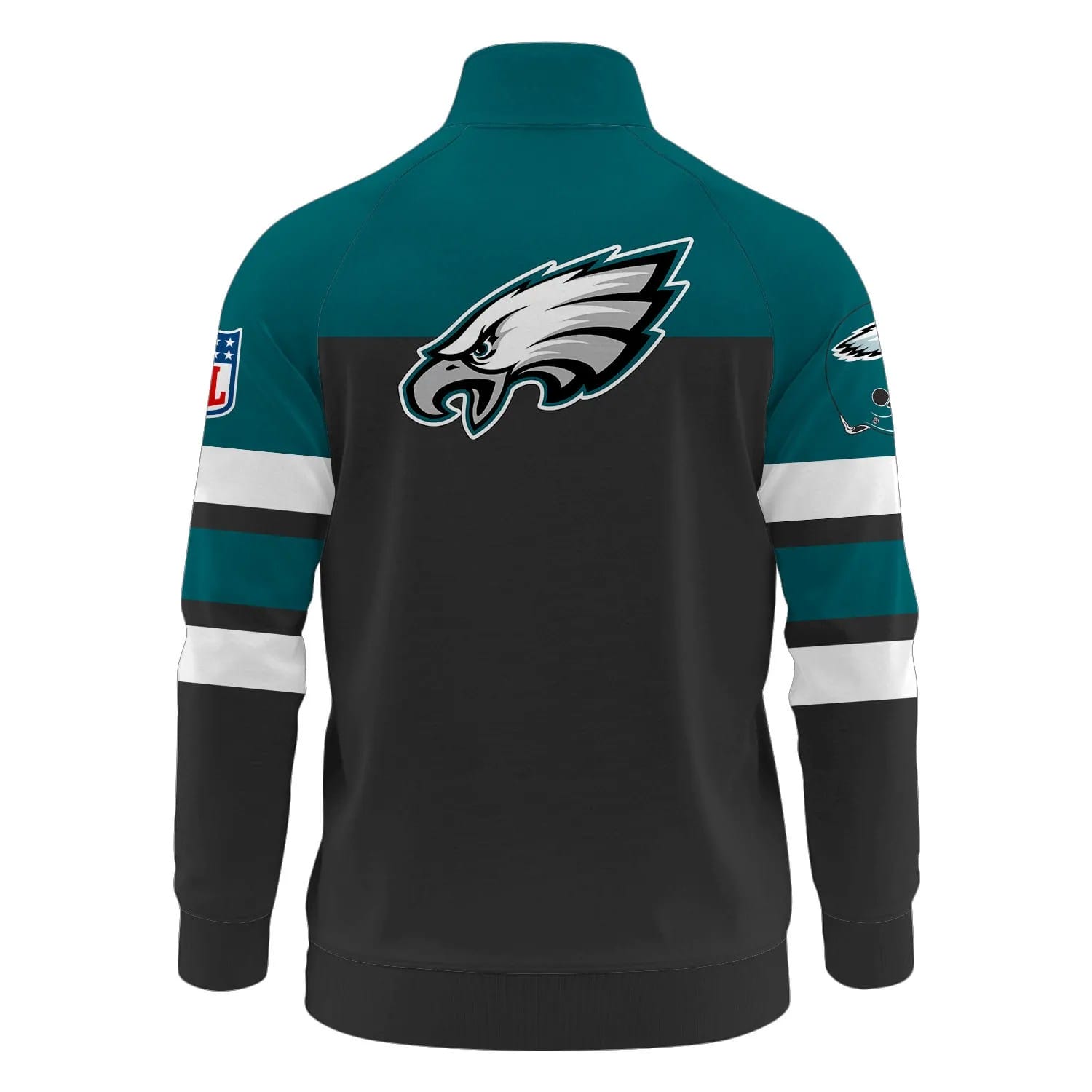 Philadelphia Eagles Premium Ultimate Game Day Stand Collar Jacket AMCSCJK000007 - Image 3