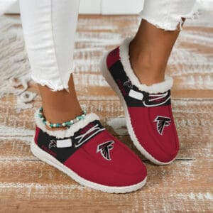 Atlanta Falcons Fuzzy Dude Shoes Winter Collection AMCFDUDE000033