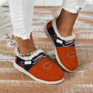 Chicago Bears Fuzzy Dude Shoes Winter Collection AMCFDUDE000005