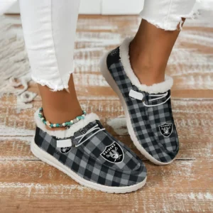Las Vegas Raiders Fuzzy Dude Shoes Winter Collection AMCFDUDE000081