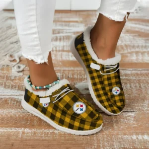 Pittsburgh Steelers Fuzzy Dude Shoes Winter Collection AMCFDUDE000091